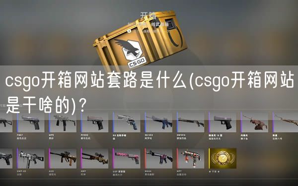 csgo开箱网站套路是什么(csgo开箱网站是干啥的)？