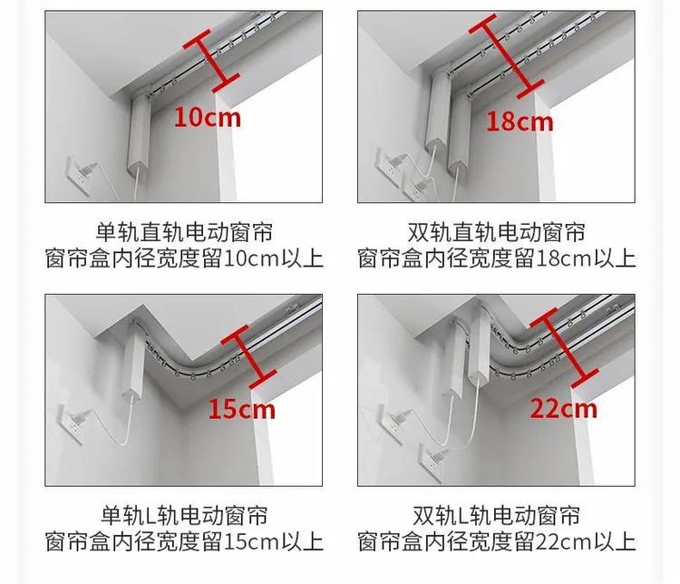 窗帘轨道尺寸,窗帘轨道尺寸选购攻略