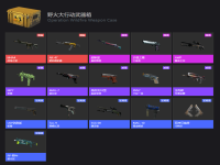 csgo野火大行动武器箱出什么刀，野火大行动武器箱出什么金？