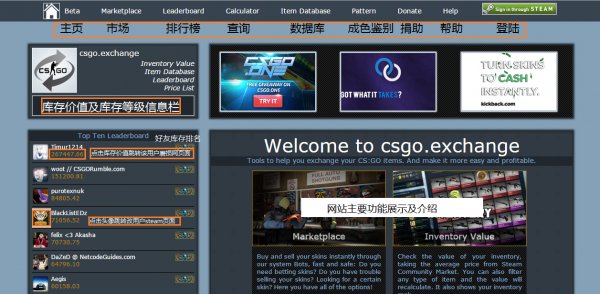 CSGO磨损网exchange 磨损网图文教学