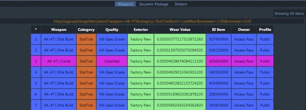 CSGO磨损网exchange 磨损网图文教学