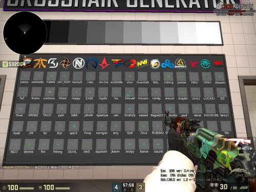 csgo怎样一键切换准星 Crosshair Generator帮你忙