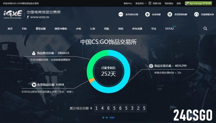 中国csgo饰品交易所 IGXE皮肤购买