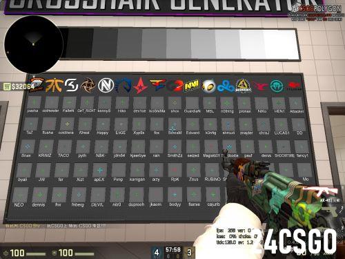 csgo调准星地图叫什么 Crosshair Generator v2一键设置