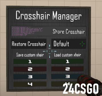 csgo调准星地图叫什么 Crosshair Generator v2一键设置